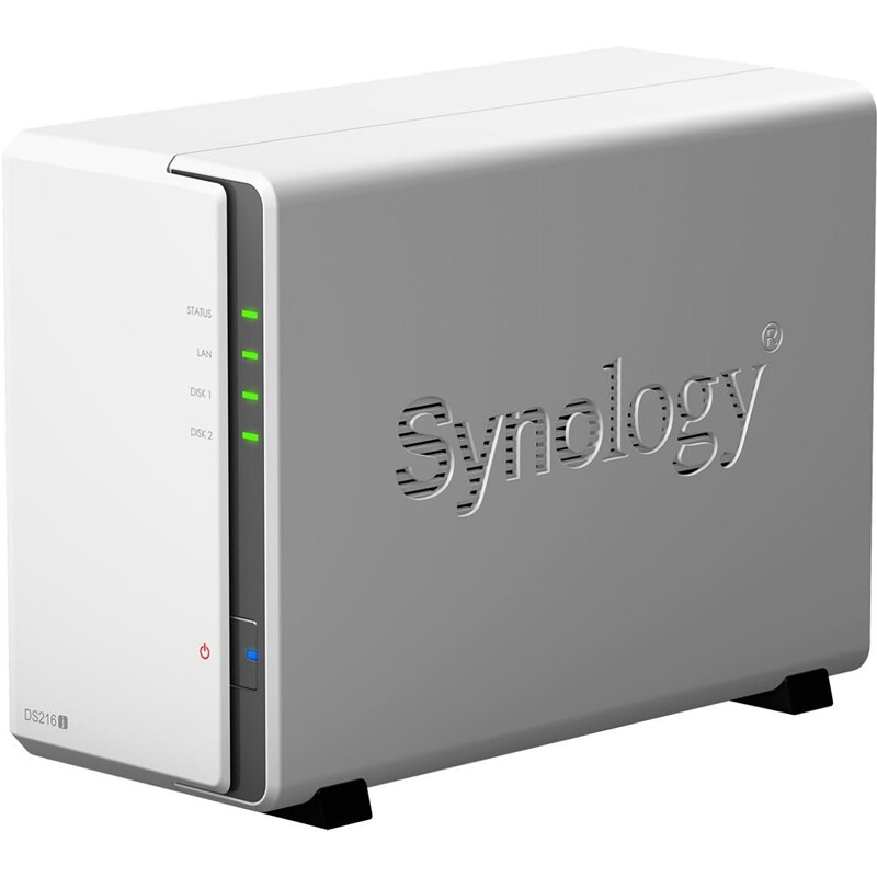 Synology DS216j DDR3 512MB Dual-Core 1,0 GHz 2x BAY NAS | eBay