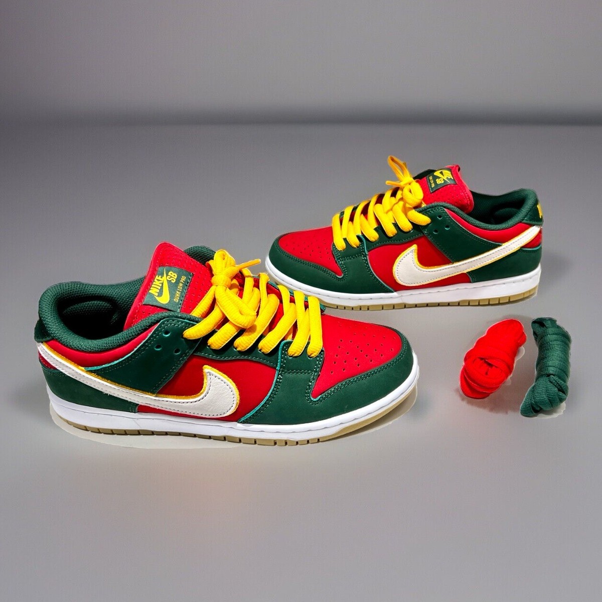 Nike SB Dunk Low Seattle Supersonics FZ1287-300 Men's Size 8.5