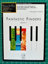 FJH COMPOSERS IN FOCUS CHRISTOPHER GOLDSTON FANTASTIC FINGERS BOOK 3 PIANO NEW