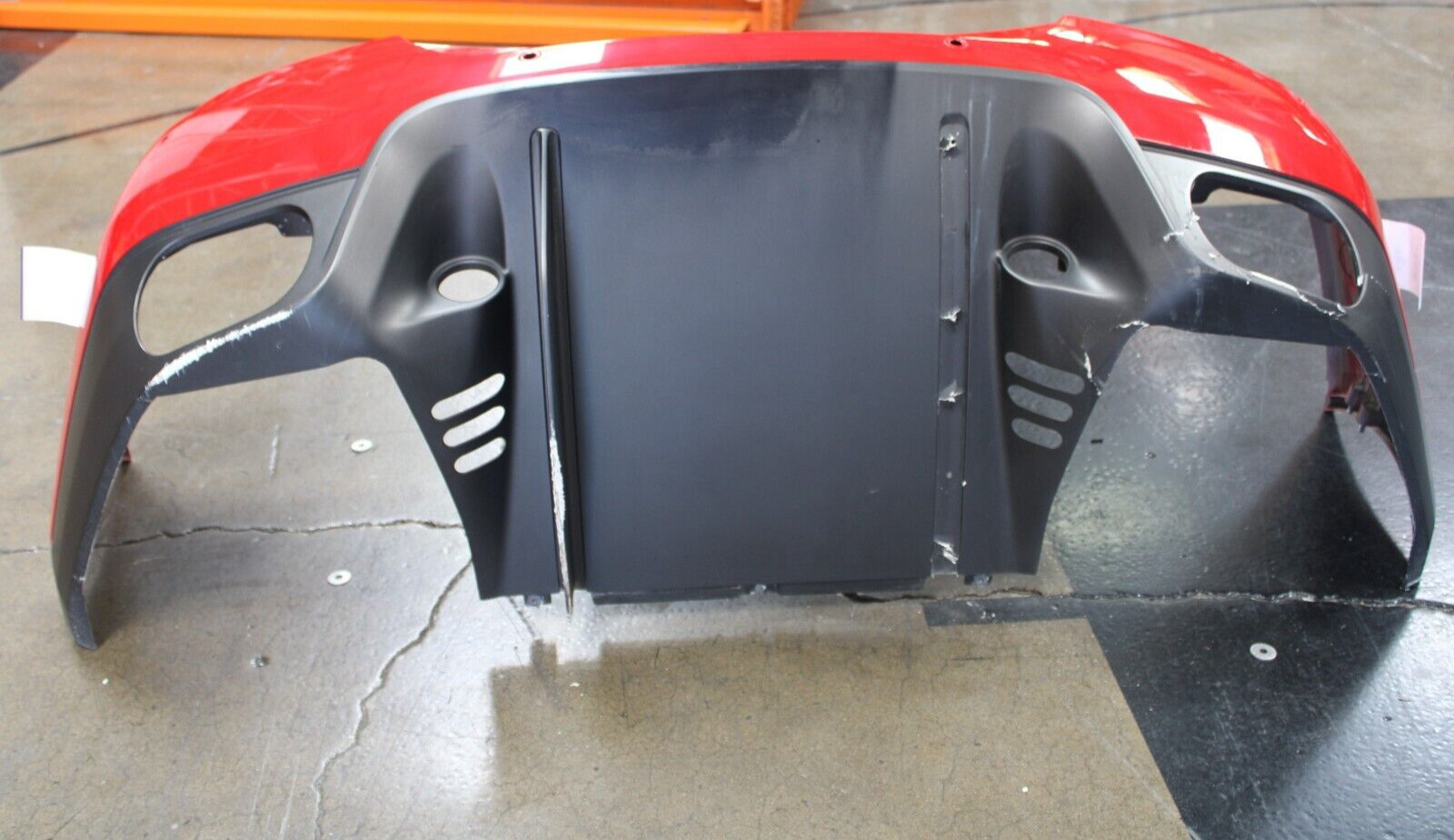 Ferrari 599 GTB, Rear Bumper Cover w/ Sensor Option, Dmg, Used, P/N 82902010