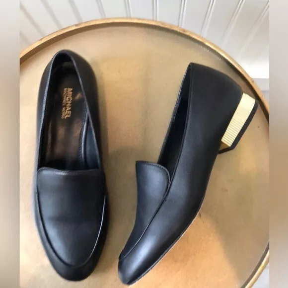 Michael michael kors valerie leather best sale loafer