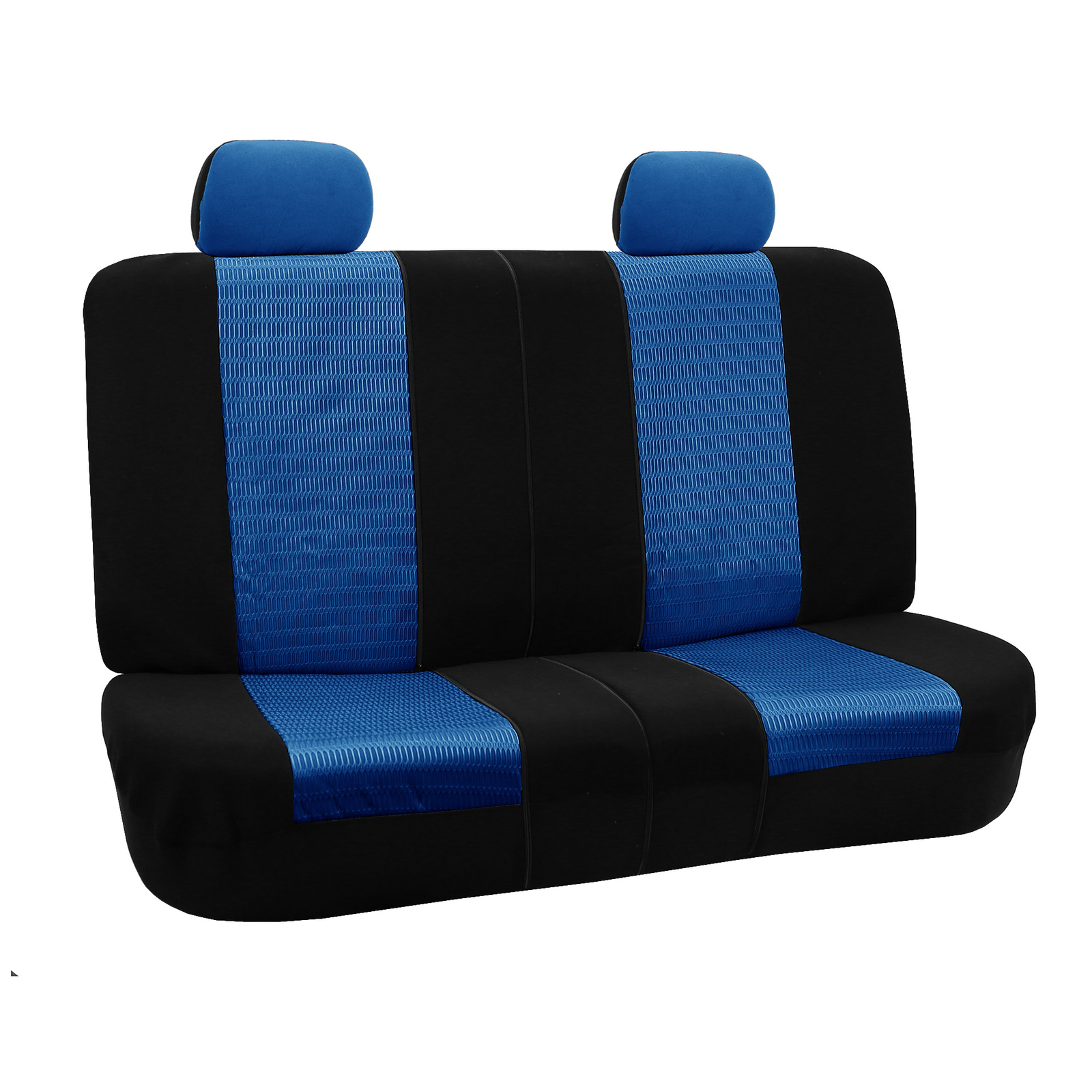 FH Group Universal Fit Rear Split Bench Car Seat Covers 50/50 40/60 60/40 Blue