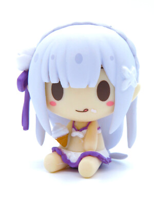 Re:Zero Figure - 2021 Emilia - Bandai Spirits Chokonokko 2'' Statue Anime