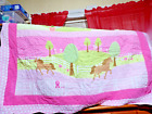 Circo 61 W X 83 L Beautiful Quilt. Beautiful Horse Prints