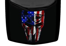 American Warrior Mask Truck Vinyl Decal Car 58