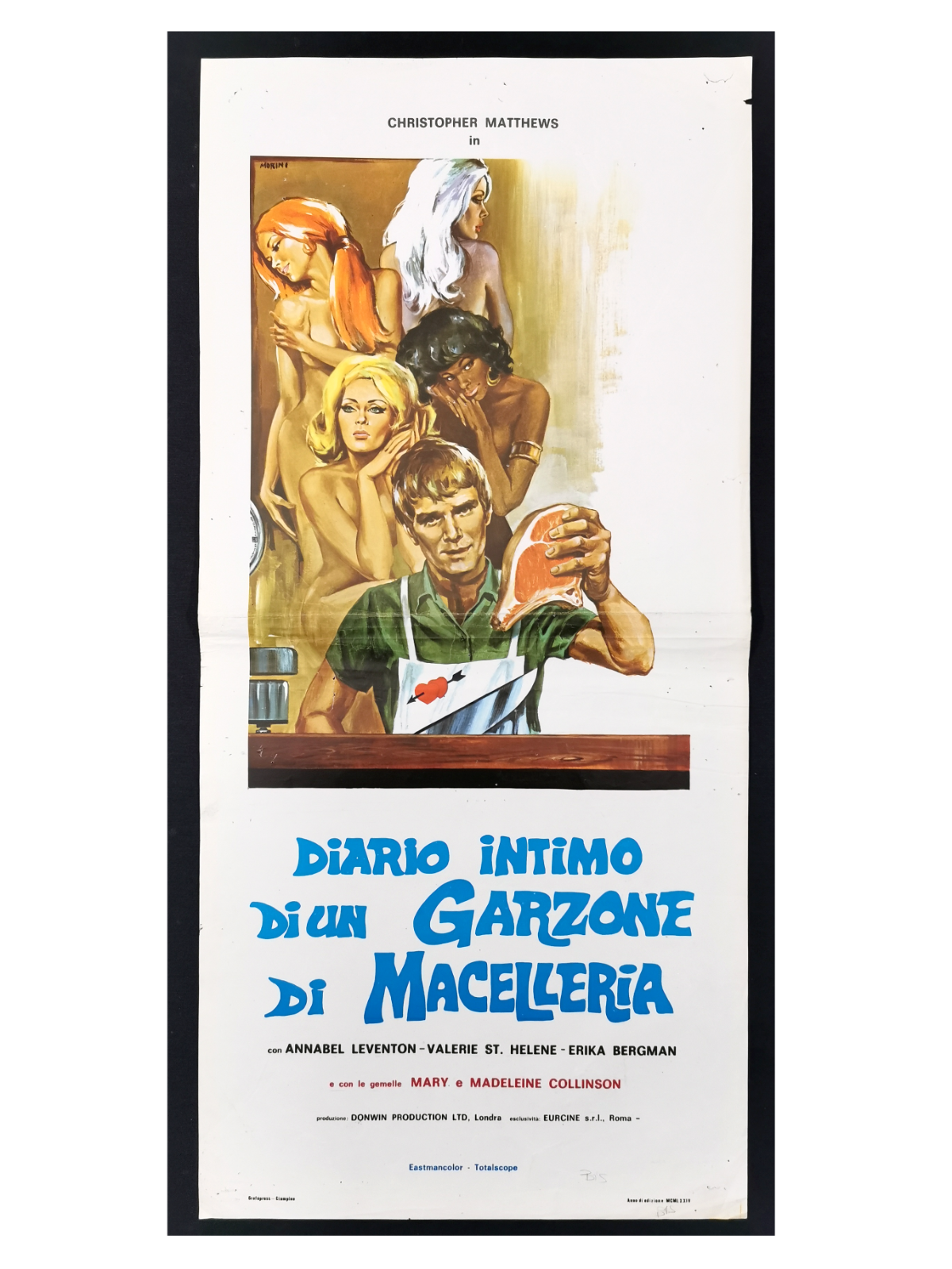 Locandina di DIARIO INTIMO DI UN GARZONE DI MACELLERIA (1969)