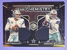 2020 Elements Team Chemistry Dak Prescott Ezekiel Elliott  COWBOYS /49 TC-DC