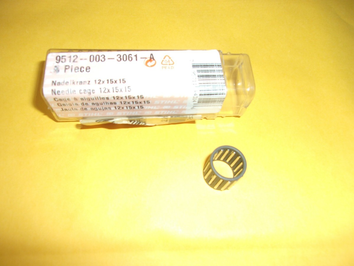 翼　レフィル2本 Stihl Cage Bearing 12x15x15mm OEM 9512-003-3061 #GL-A2E2 | eBay
