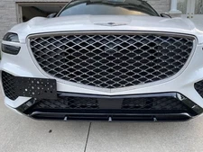 Front Bumper Tow Hook License Plate Mount Bracket For Genesis GV70 2022-2023 New