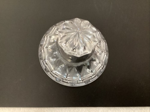 Vintage Gorham Full Lead Crystal Cream and Sugar (with lid) Set Lady Anne - Picture 9 of 18