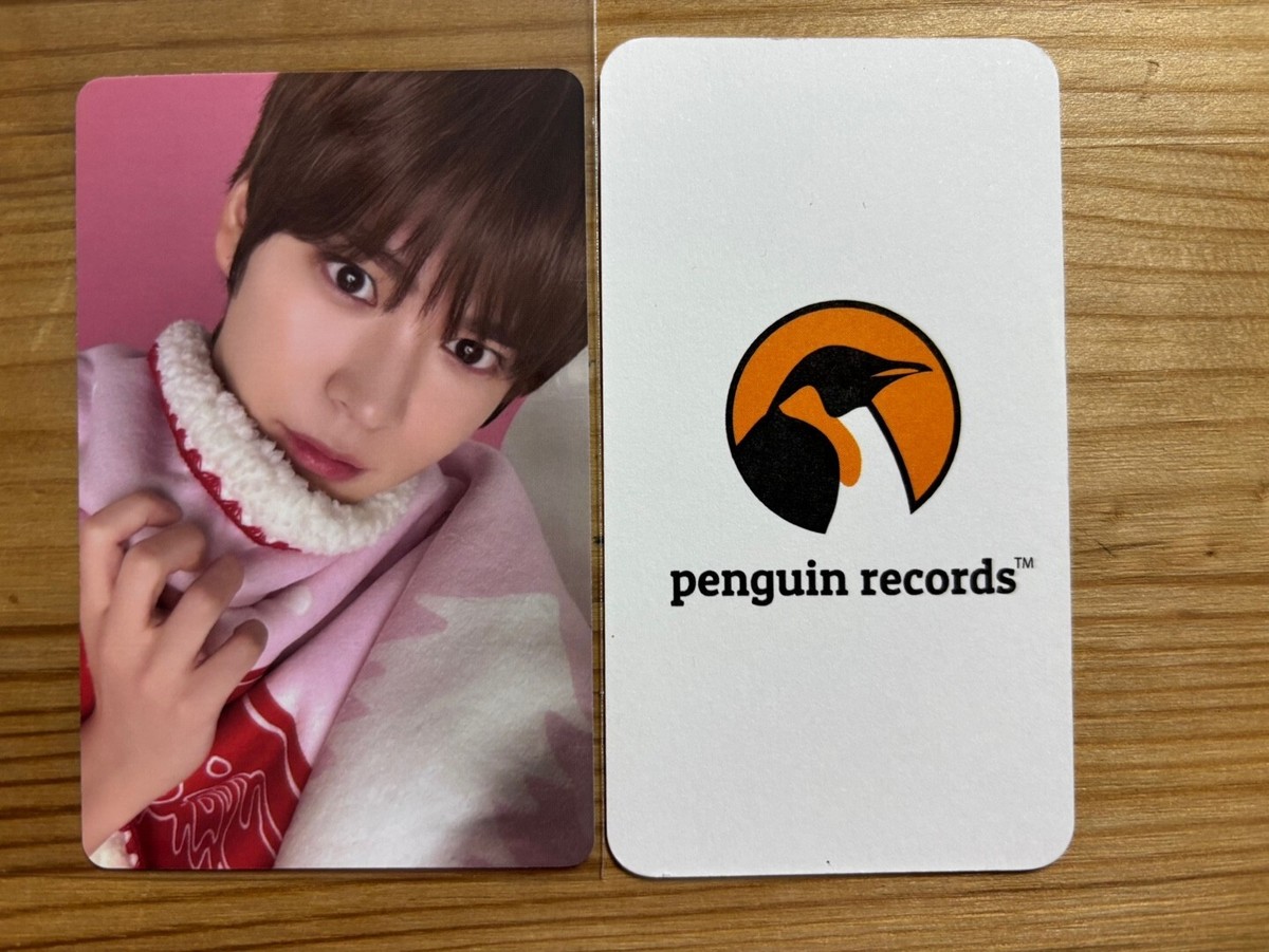 RIIZE 2024 PINK CHRISTMAS PHOTO CARD WONBIN ANTON SHOTARO EUNSEOK