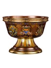 Tibetan Tantra Copper Water Supply Cup Water Cup for Buddha Water Supply Cup