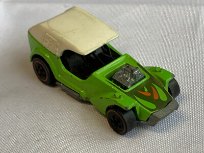 Vtg 1969 Hot Wheels Redline Ice T Diecast Vehicle 1:64 Lime Green Car