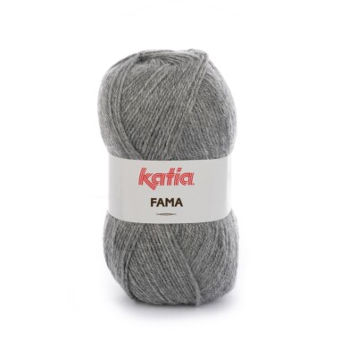 FAMA von Katia - GRIS (621) - 100 g / ca. 340 m Wolle