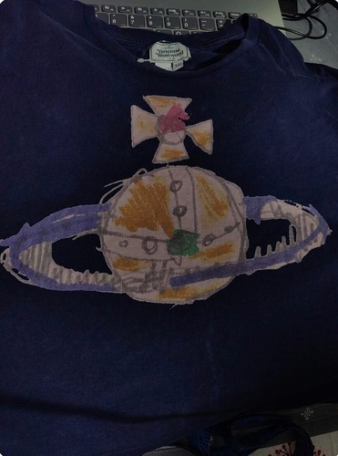 Vivienne Westwood Orb Print Cotton T-shirt - Picture 10 of 10
