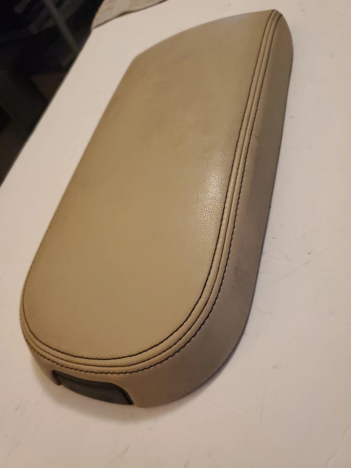 Mercury Sable 2008 2009 consola central delantera reposabrazos tapa beige tostado OEM Foto 3 de 4
