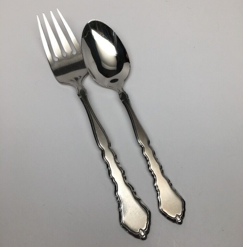 USA Seller: Oneida Satinique 18/8 Stainless Steel Cocktail Fork – Free Shipping (US Only) - View #3