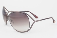 Tom Ford Miranda 130 36F Shiny Dark Bronze / Brown Gradient Sunglasses TF130 36F