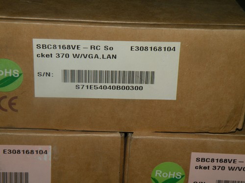 (1) Axiomtek SBC8168 Single Board Computer PCB Full Socket 370 CPU Card Used - Picture 12 of 12