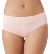 Wacoal 297688 Women's Feeling Flexible Seamless Hipster Panty, Rose Dust, Medium