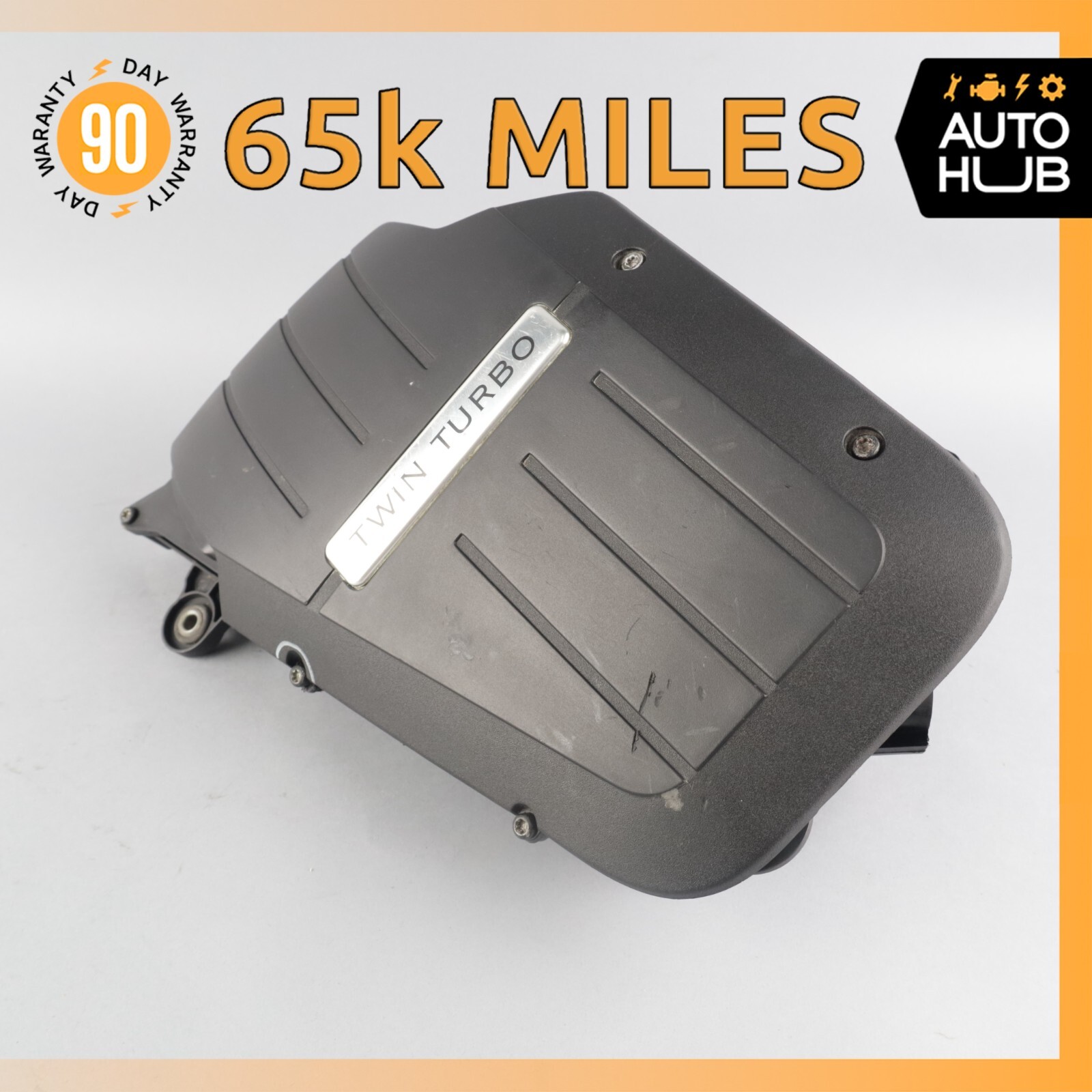 03-13 Bentley Continental GT GTC 6.0L Left Side Air Intake Cleaner Box OEM 65k