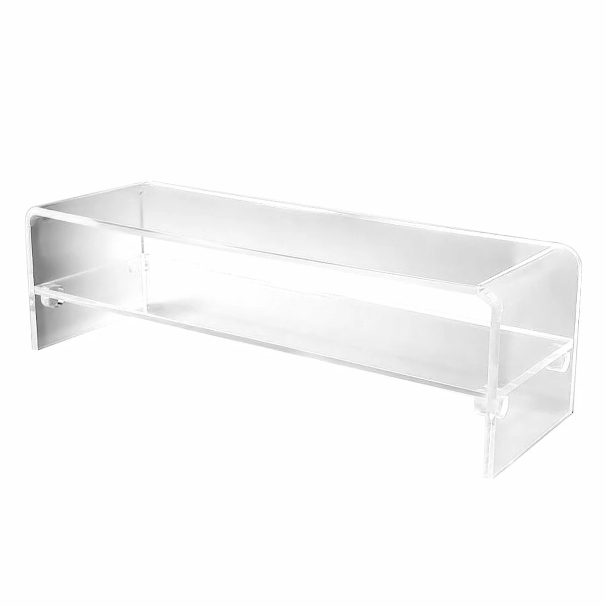 Acrylic coffee table with cheap shelf
