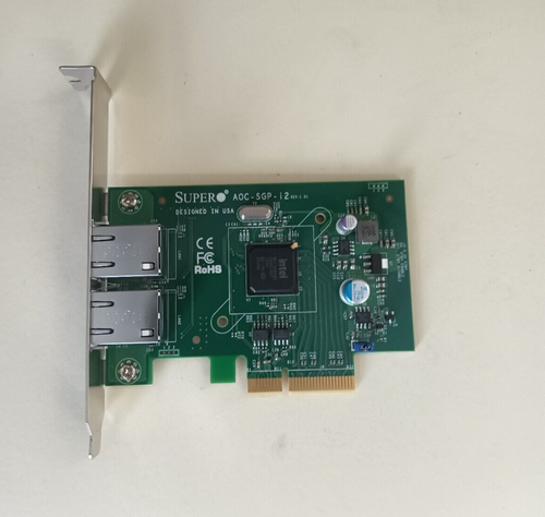 Supermicro AOC-SGP-i2 2Port 1Gbps ServerNIC - kopen bij Supermicro AOC-SGP-i2 2Port 1Gbps ServerNIC - kopen bij