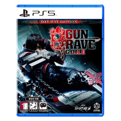PS5 Gungrave Gore [Korean Version] English German French Multi Language