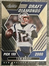 2022 Panini Absolute - Draft Diamonds Tom Brady #DD-3 - Patriots