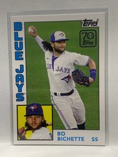 # 70YT-34 Bo Bichette 70th Blue Jays 2021 Topps Series One Baseball Cards