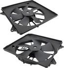 2PCS AC Condenser Radiator Cooling Motor Fan For 2013-2017 Honda Accord Touring