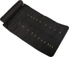 Tool Roll Up Bag Canvas Organizer 22 Pocket Wrench Screwdriver Socket Pouch