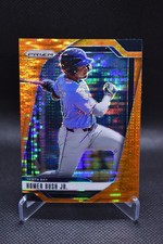 Homer Bush Jr. /399 2025 Panini Prizm Orange Pulsar Prizm Tampa Bay Rays