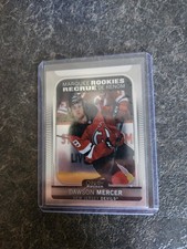 2021-22 O-Pee-Chee Platinum Marquee Rookie Dawson Mercer Card# 282. rookie card picture