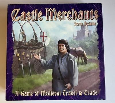 BURG KAUFMANN BRETTSPIEL - MITTELALTER REISE- & HANDELSSPIEL