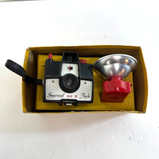Imperial Mark XII Camera With Flash Unit In Box Vintage 1960s In Original Box