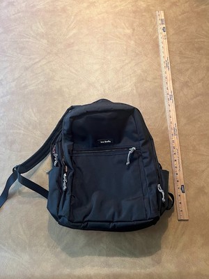 Vera Bradley Black Faux Leather Backpack with Floral inside Small Banbury Backpack - Featherweight | Vera Bradley main image 4