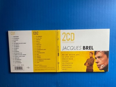 JACQUES BREL - The Best Of - Latin Pop (2) CD set - 1990 Universal *Import
