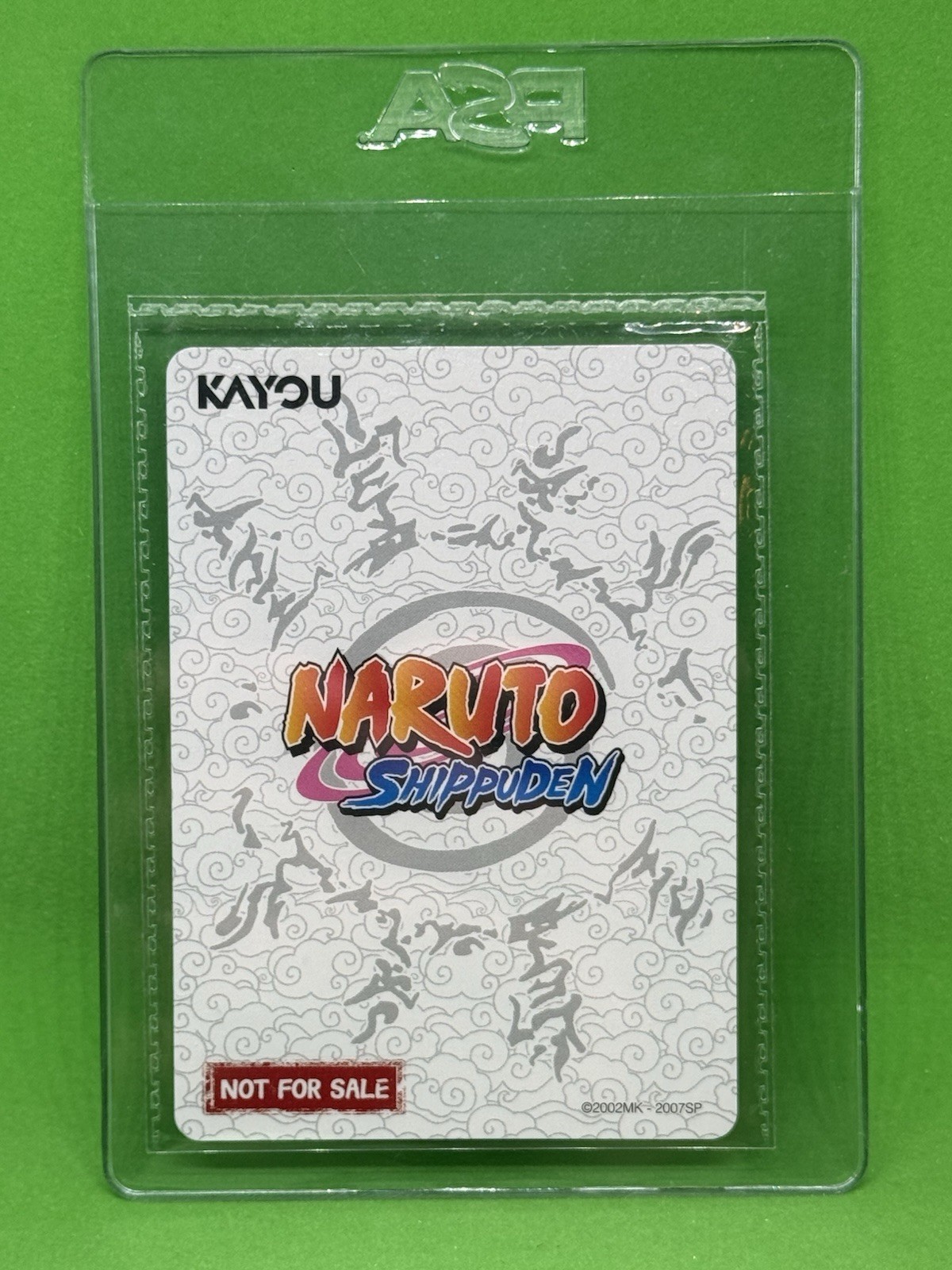 Naruto Uzumaki NRSA-PR-003 - Sealed - Kayou x PSA Magazine Promo 2025 - Foil view 5