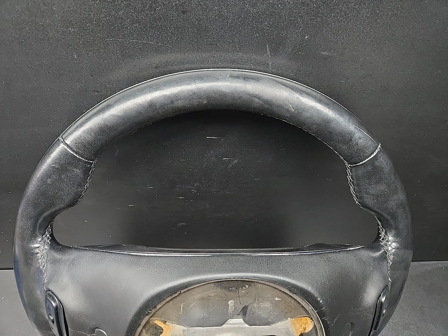 2014-2019 MASERATI GHIBLI S Q4 DRIVER SIDE STEERING WHEEL LEATHER BLACK OEM