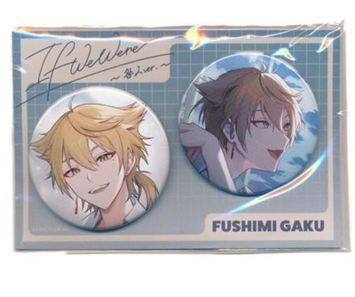 Nijisanji If We Were Togado Ver Can Badge Set Fushimi Gaku Gebraucht