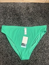 BNWT Green High Waisted High Leg Bikini Bottoms M&S