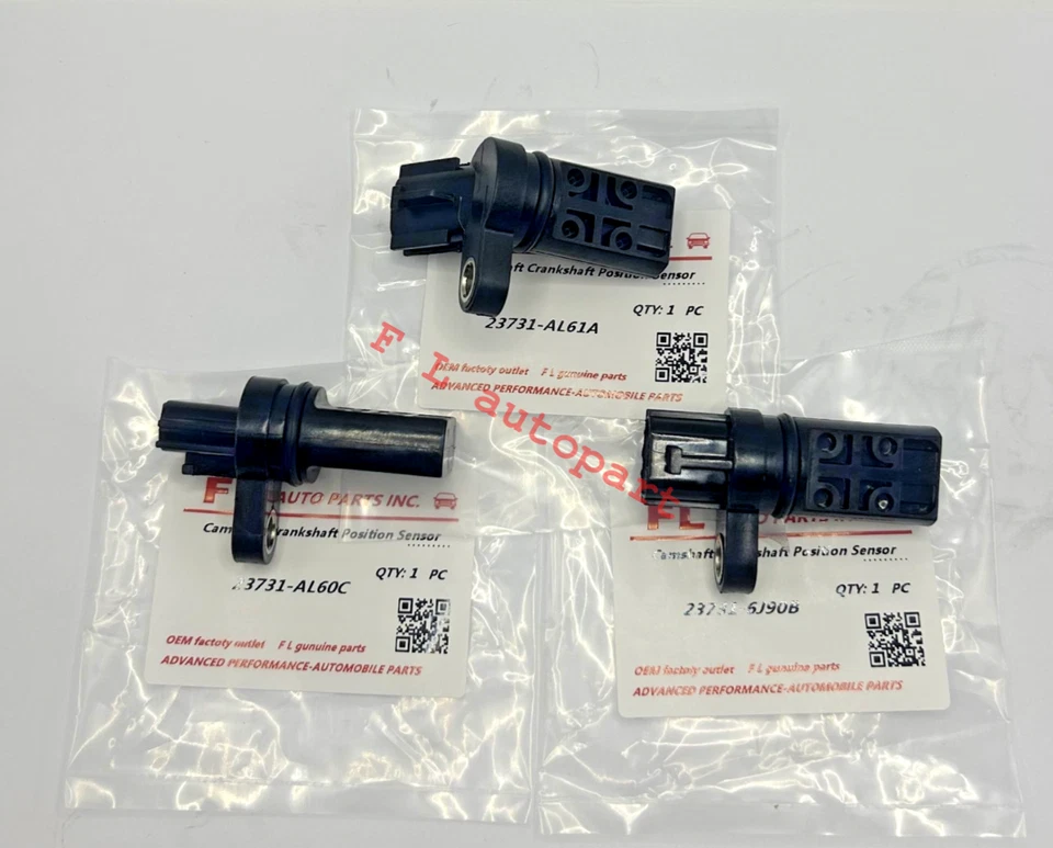 Árbol de levas/sensor de posición del cigüeñal X3 para Infiniti G35 Nissan 350Z Foto 2 de 4