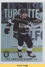 2021-22 Upper Deck Fleer Ultra Rookies Rainbow Foil Alex Turcotte #221 READ 7l6