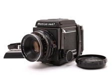 Exc 5 Mamiya RB67 Pro Film Camera Sekor 127mm f3.8 Lens 120 Film Back JAPAN