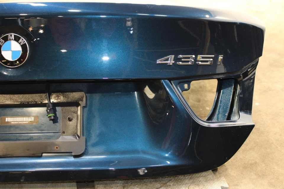 BMW 435i Gran Coupé xDrive 2015-2016 tapa maletero puerta trasera panel carcasa con vidrio Foto 4 de 4