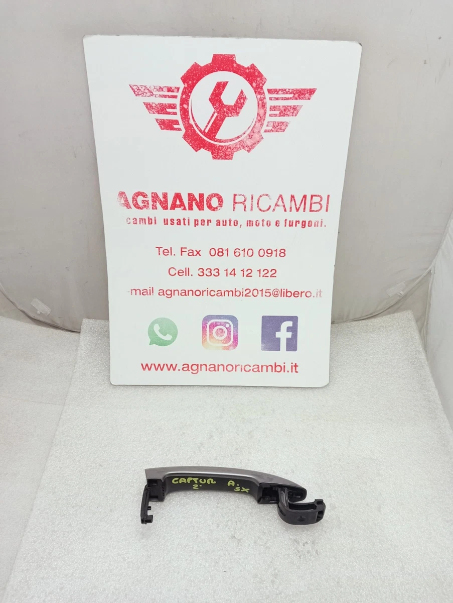 Coprimaniglia Esterna Cromata Per Captur 2014-2020 – Protezione Adesiva E Stile Per Le Portiere