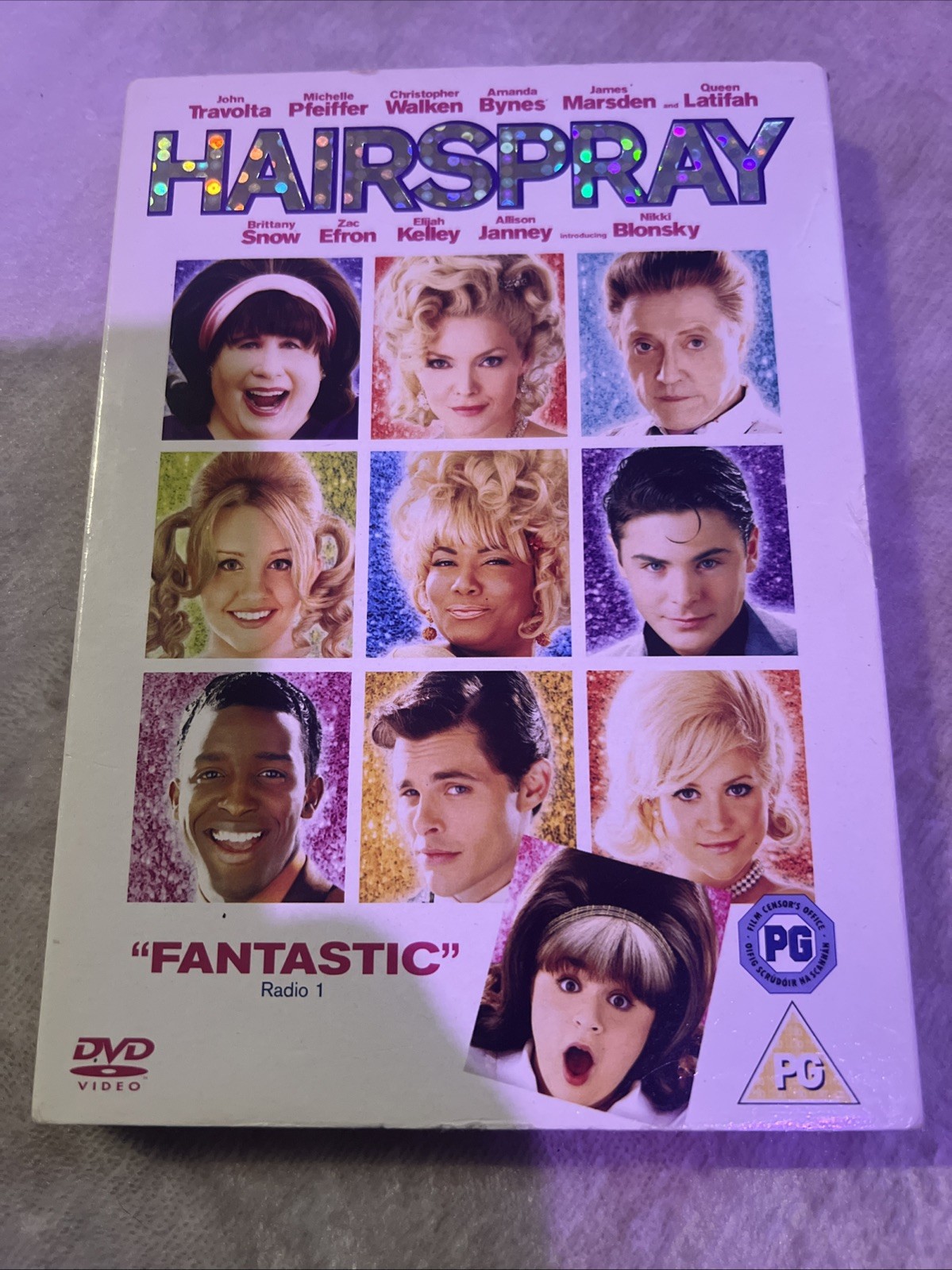 Hairspray 2007 DVD Musical Comedy Film Starring John Travolta