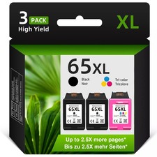 65 XL Ink Cartridge For HP 65XL ENVY 5010 5055 5052 Deskjet 2600 2652 3755 LOT