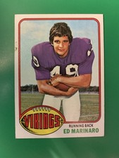 1976 Topps Ed Marinaro Minnesota Vikings #419